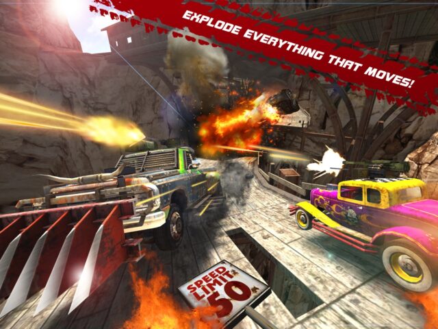 iOS için Death Tour – Racing Action 3D Game with Awesome Hot Sport Classic Cars and Epic Guns