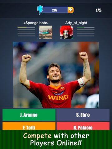 ¡Adivina el Futbolista – Сoncurso de Fútbol para iOS