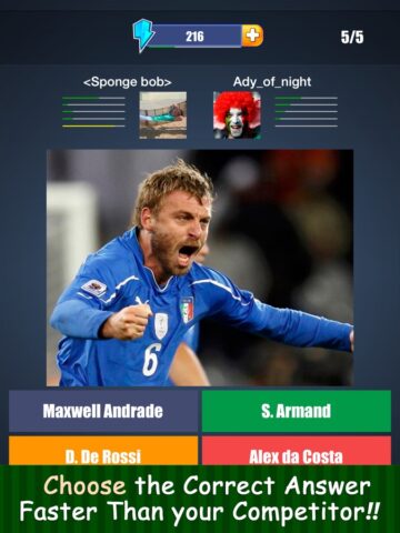 Devines un Footballeur – Football Quiz pour iOS