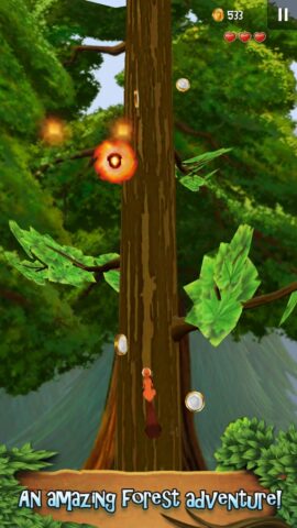 iOS 版 Nuts!: Infinite Forest Run