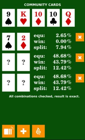 Poker Calculator for Android