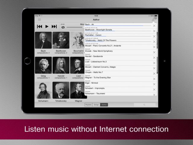Obras maestras de la música clásica gratis para iOS