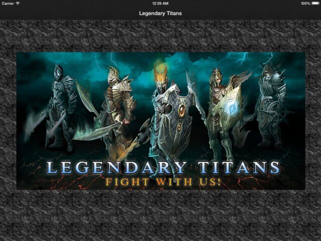 Clash of Legendary Titans لنظام iOS