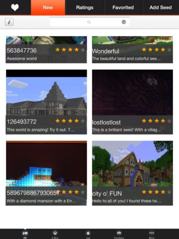 Seeds & Furniture for Minecraft — MCPedia Pro Gamer Community! для iOS