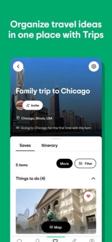 iOS 版 Tripadvisor： 規劃和預訂旅程