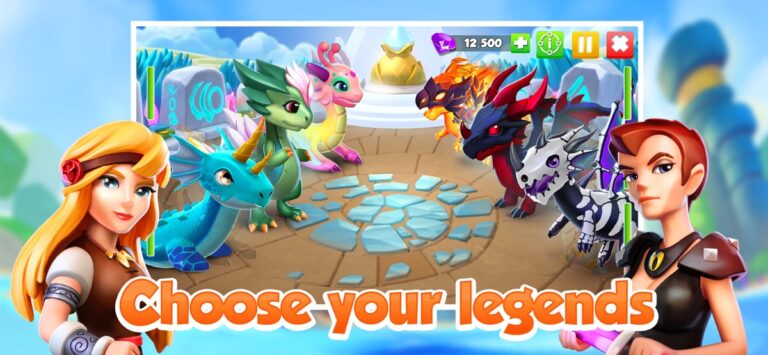 iOS için Dragon Mania Efsaneleri