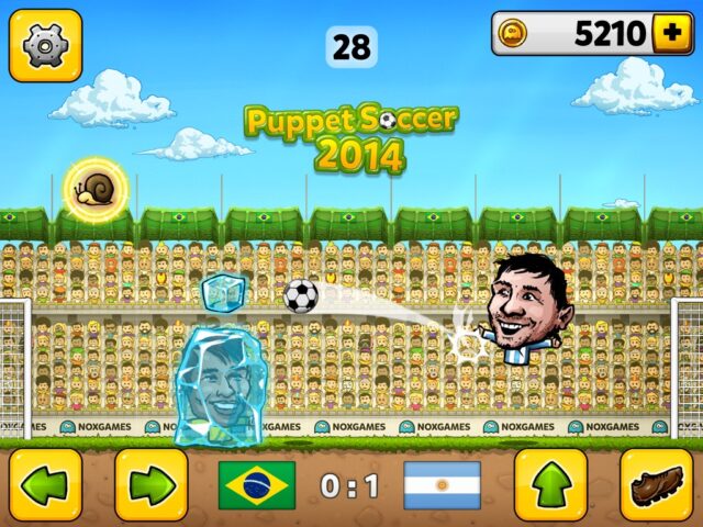 Puppet Soccer 2014 – Football championship in big head Marionette World สำหรับ iOS