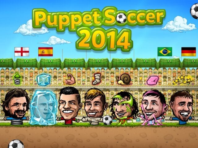 iOS용 Puppet Soccer 2014 – Football championship in big head Marionette World