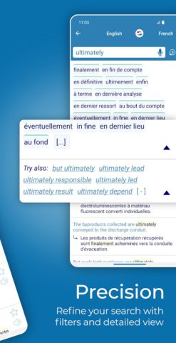 Android için Reverso çeviri, sözlük