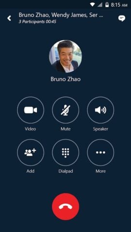 Android için Skype for Business