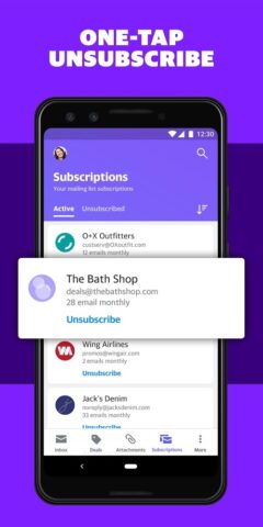 Yahoo Mail Androidille
