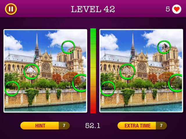 5 Differences ~ Spot the Hidden Objects! لنظام iOS