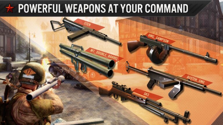 Frontline Commando: WW2 Shooter для iOS