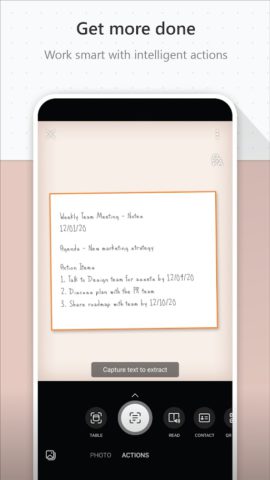 Microsoft Lens – PDF Scanner cho Android