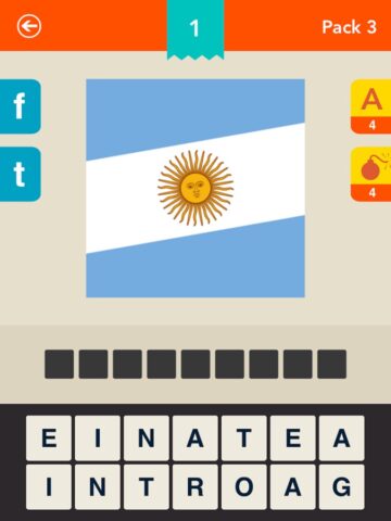 iOS 用 Guess the Country! ~ Fun with Flags Logo Quiz