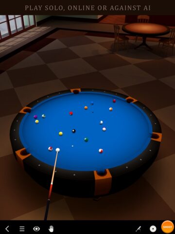 Pool Break Lite 3D Billiards 8 Ball Snooker Carrom لنظام iOS