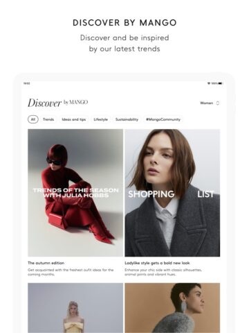 MANGO – Online fashion pour iOS