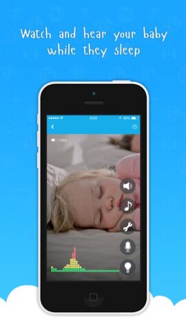 Ahgoo baby monitor – audio and video monitoring لنظام iOS