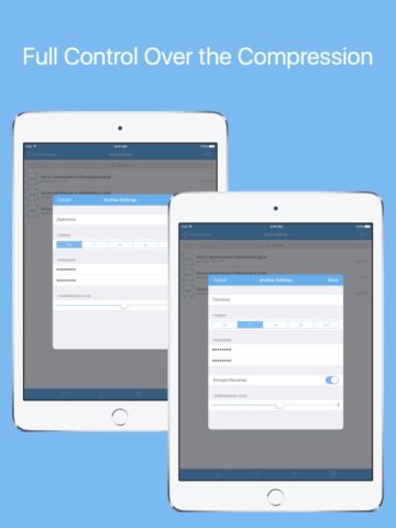 Archiver – Tool for work with archives สำหรับ iOS