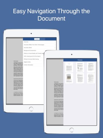 DjVu Reader – Viewer for djvu and pdf formats pour iOS