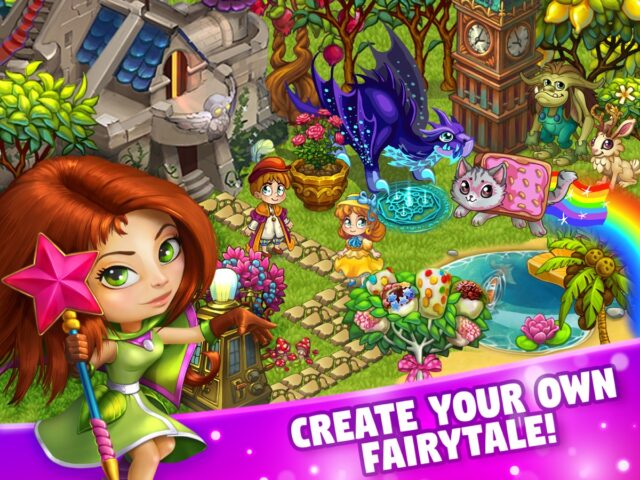 iOS용 Fairy Farm: Magic Village Adventures
