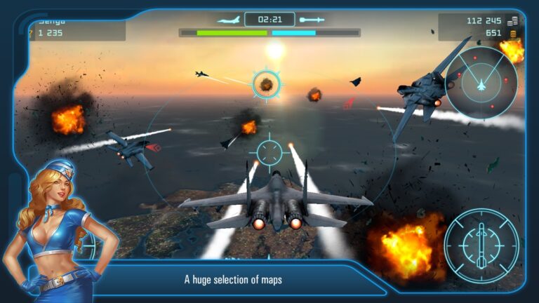 Battle of Warplanes: Air War لنظام iOS