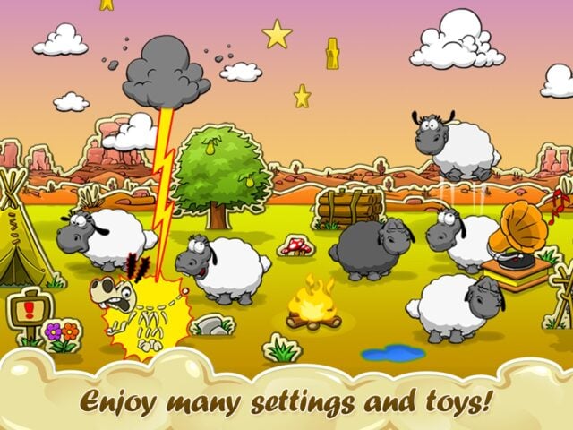 iOS 用 Clouds & Sheep