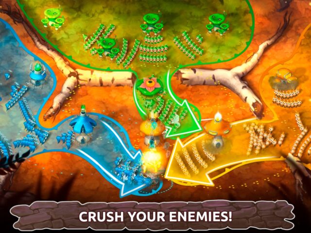 Mushroom Wars 2: RTS Strategy untuk iOS
