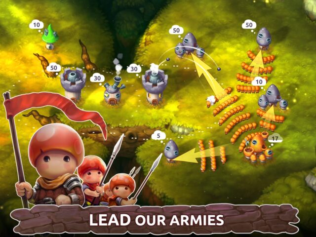 Mushroom Wars 2: Strategia RTS per iOS
