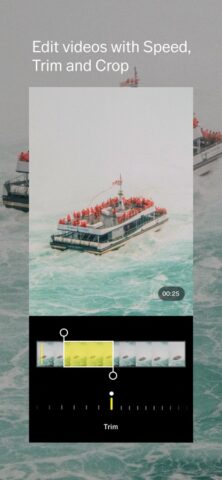 iOS 用 VSCO: 写真加工・動画編集アプリ