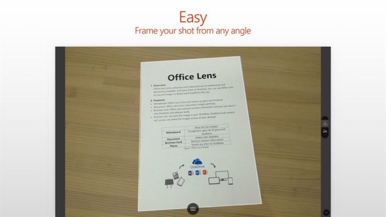 Office Lens screenshot 1