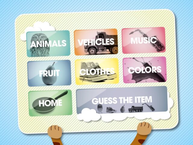 Учим слова – игра для малышей для iOS