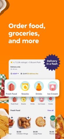 Grubhub: Food Delivery для iOS
