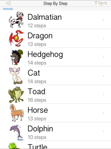 Как Рисовать (How to Draw) для iOS — скриншот 2