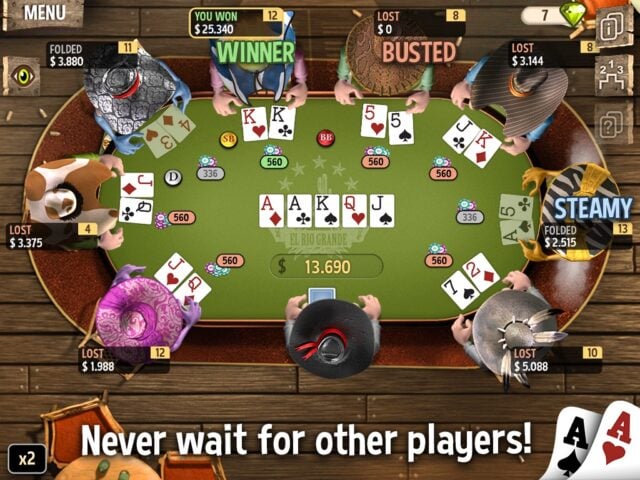 Governor of Poker 2 – Offline لنظام iOS