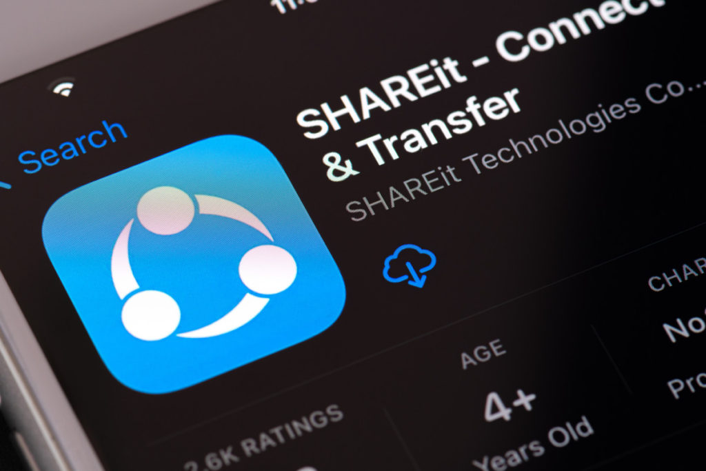 SHAREit – Pendekatan inovatif untuk transfer file