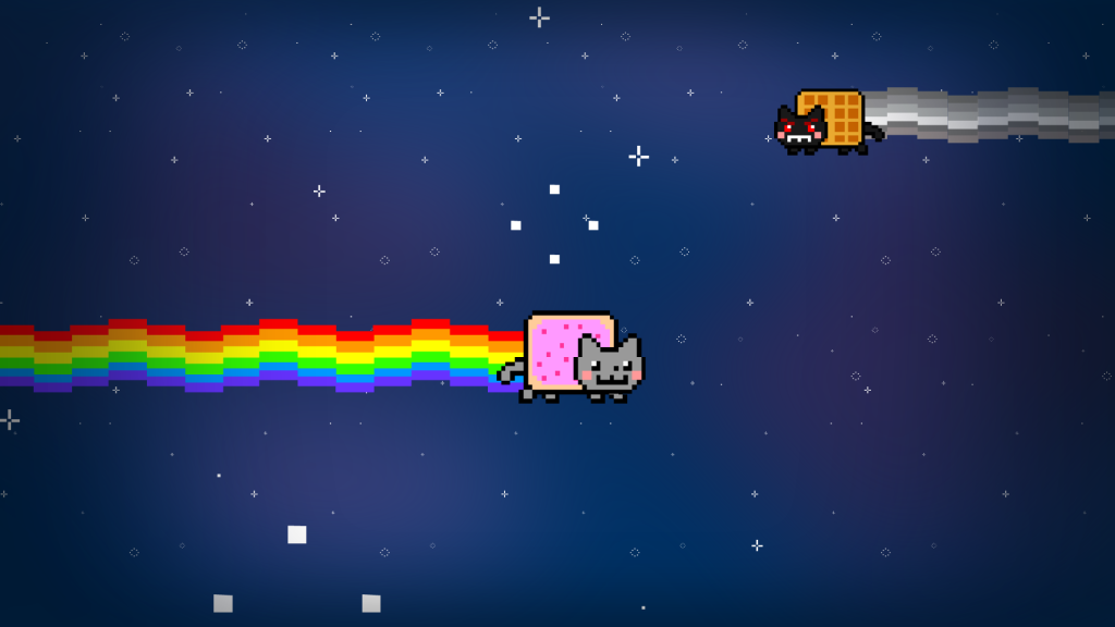 Серия игр Nyan Cat – котиков любят все!