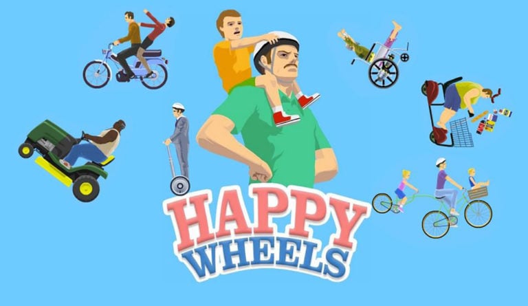 Happy Wheels: болка, страдание, забавление!