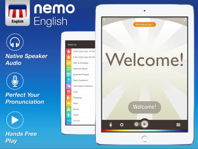 Nemo Inglés Americano para iOS
