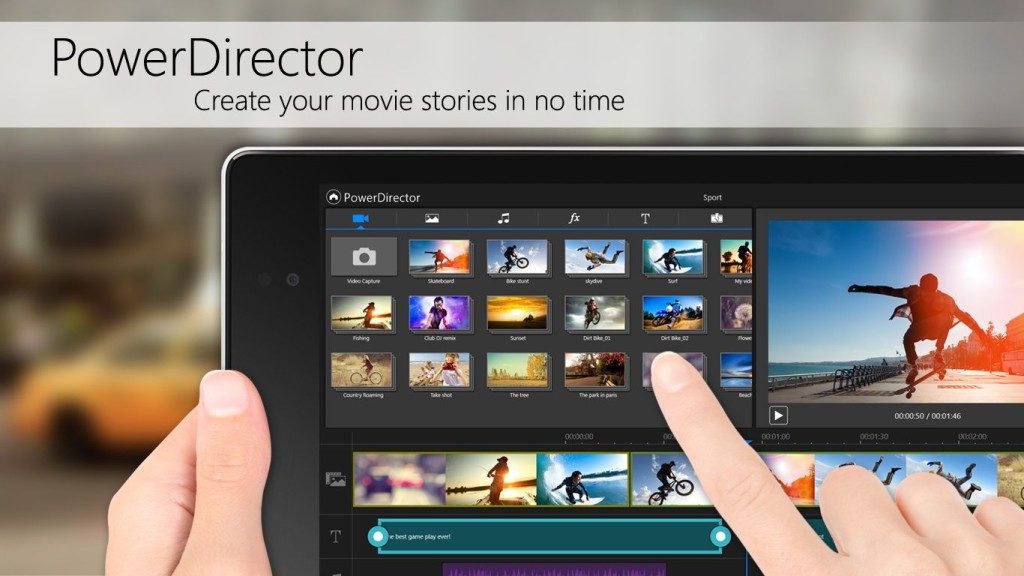 PowerDirector – Превращая видеоролики в искусство