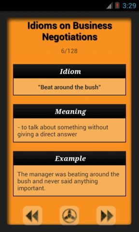 Idioms & Phrases with Meaning для Android — скриншот 3