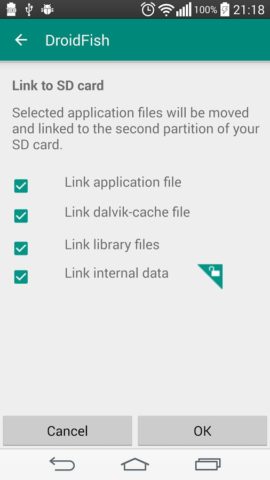 Android için Link2SD