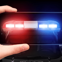 Police siren flasher sound for Android