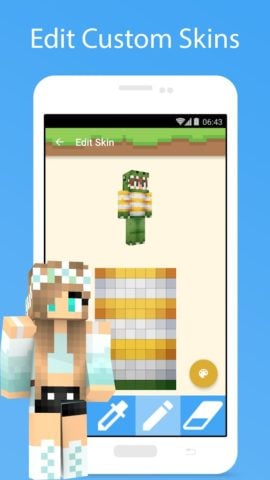 Android için Skins for Minecraft