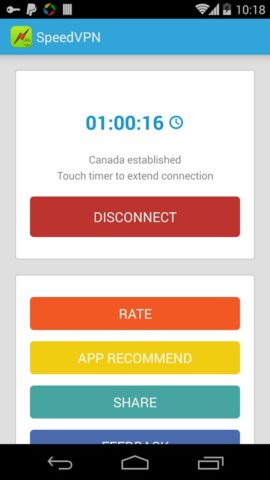 SpeedVPN Secure VPN Proxy для Android — скриншот 5