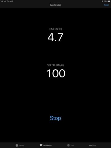 iOS için Speedometer∞