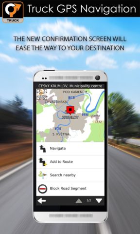 Truck GPS Navigation لنظام Android