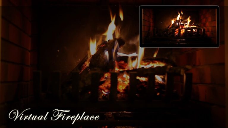 Virtual Fireplace لنظام Windows