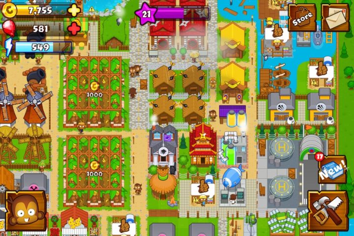 Bloons Monkey City per Android