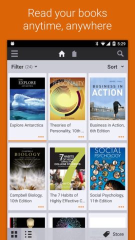 Bookshelf для Android